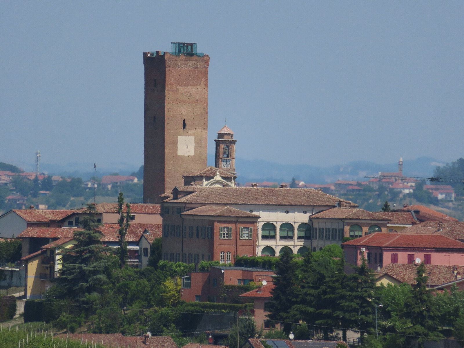 Barbaresco and its tower, Langhe
