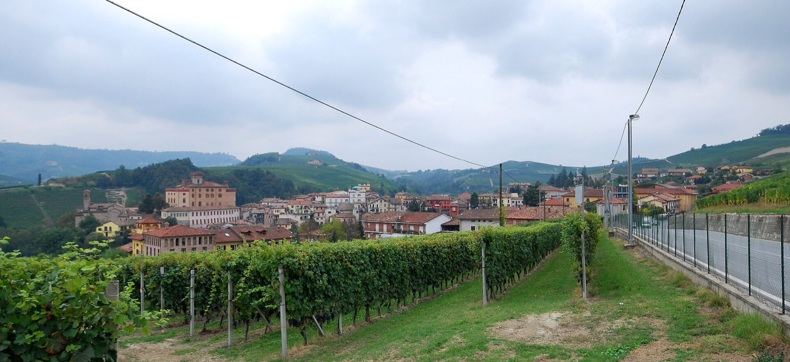 Barolo and its vineyards, Langhe
